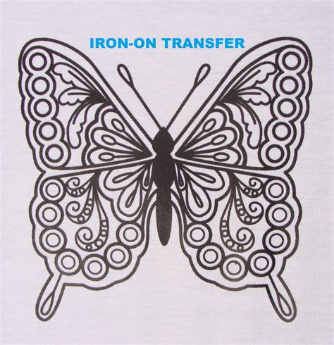 2 Butterfly Transfers Iron On Heat Press Diy For T Shirts Etsy 日本