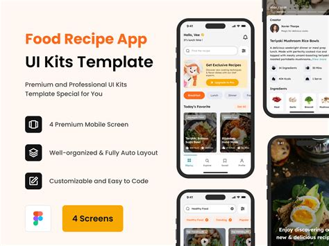 Food Recipe Challenge Hellofresh Mobile Design Uplabs