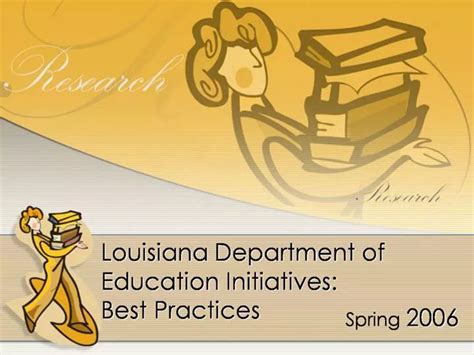 Ppt Louisiana Department Of Education Initiatives Best Practices