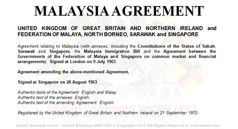 Kandungan perjanjian persekutuan tanah melayu 1948 penubuhan persekutuan tanah melayu kerajaan persekutuan tanah melayu diketuai oleh semenjak terbentuknya perlembagaan persekutuan malaysia 1963, perlembagaan ini telah beberapa kali dipinda. Ada Apa Dengan Perjanjian Malaysia? 1/2 | Nipuhawang Blogspot