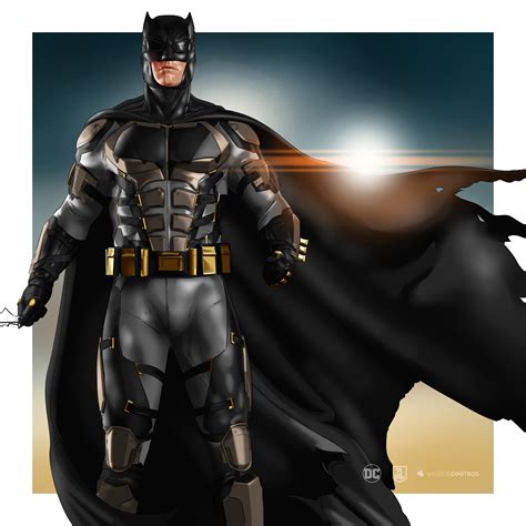 Batman Justice League Tactical Suit On Behance