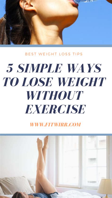 Pin On Fitness How To Lose Weight Without Exercise