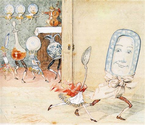 Every night the dish always runs away with the spoon, and every morning they come back so they can run away again. The Meaning and Usage of Personification | HubPages