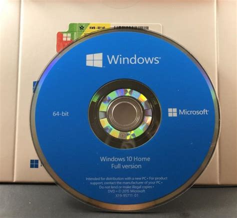 Brand New Online Delivery Microsoft Windows 10 Home 64bit Oem Dvd