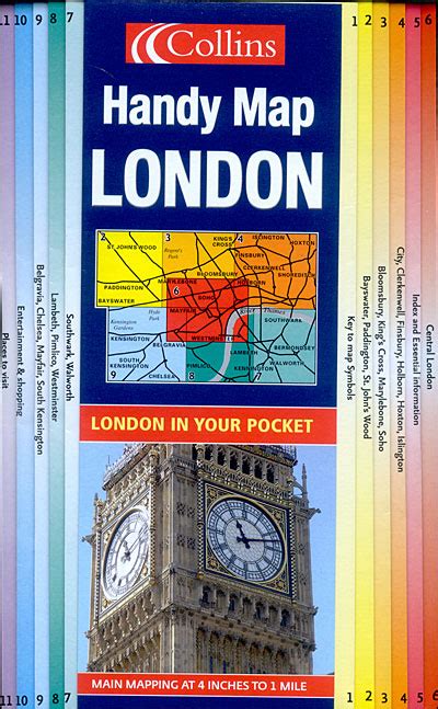 London Handy Map 112500 Broché Collectif Achat Livre Fnac