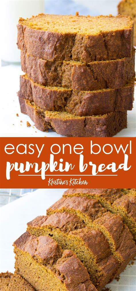 Maybe you would like to learn more about one of these? This Easy Pumpkin Bread is generously spiced and ...