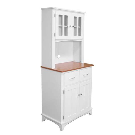 Kitchen microwave pantry storage cabinet. Lewisburg 68" Kitchen Pantry | Home, Microwave cart ...