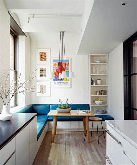 Awesome Dream Galley Kitchen Just On Banquette Seating