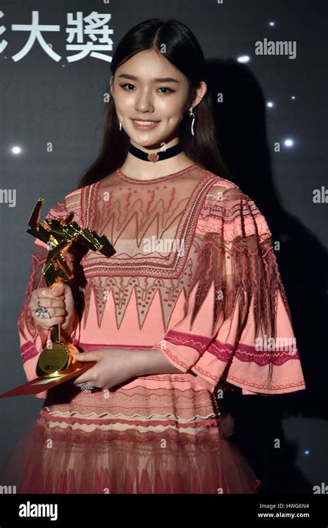Hong Kong China 21st Mar 2017 Actress Lin Yun Poses For Photos