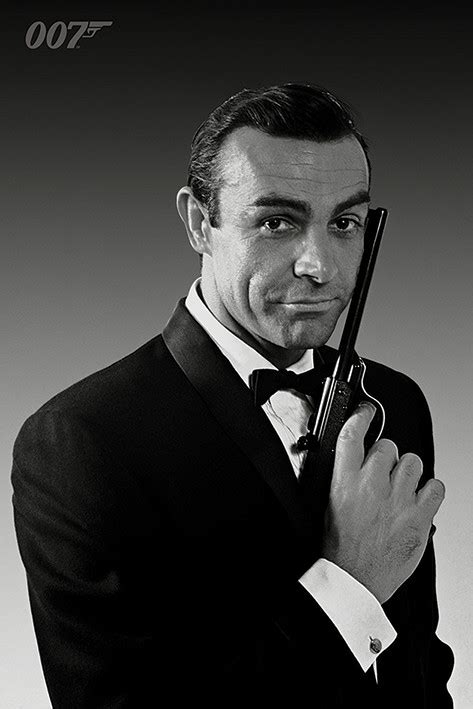 Poster Quadro James Bond 007 The Name Is Bond Sean Connery Em