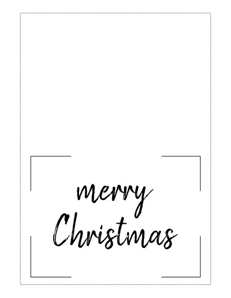 printable christmas card printable cards
