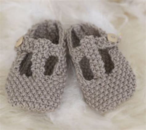 Baby Knitting Pattern For Baby Shoes Mary Jane T Bar Etsy