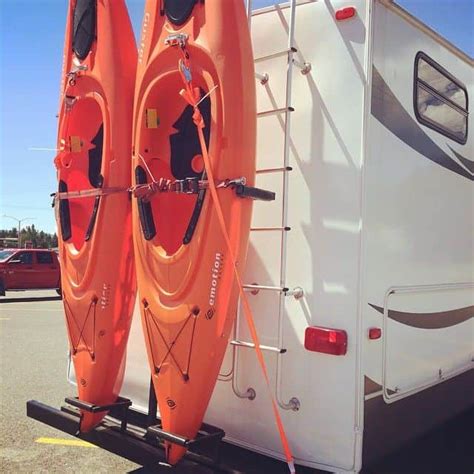 Kayaks On Rv Trailer Or Motorhome Camperadvise