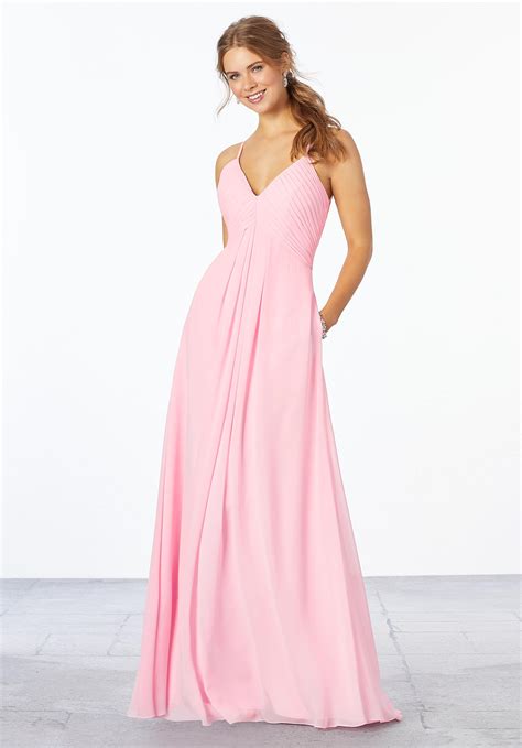 Dress Mori Lee Bridesmaids Spring 2020 Collection 21658 Chiffon