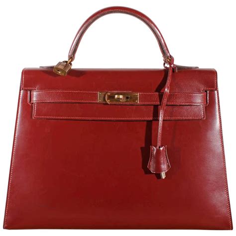 1960 Vintage Hermès Kelly Bag 32 Burgundy At 1stdibs Eclair Atelier