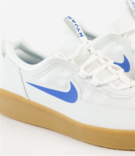 Nike Sb Nyjah Free 2 Shoes Summit White Light Photo Blue Flatspot
