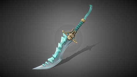 Ice Pirate Sword Buy Royalty Free 3d Model By Kahze 47f0380