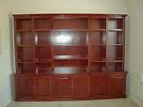Pictures of Solid Cherry Wood Bookcases