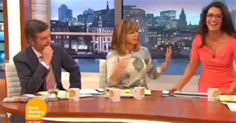 Susanna Reid Suffers Wardrobe Malfunction Live On Good Morning Britain