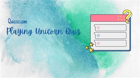 Playing Unicorn Quiz Quizziz Magical Unicorn YouTube