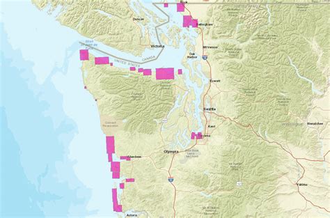 Interactive Map Of Tsunami Evacuation Information For Washington