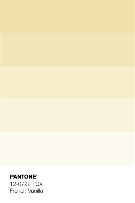 Pantone 12 0722 Tcx French Vanilla In 2022 Color Palette Palette Color