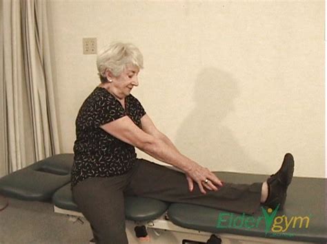 Hamstring Stretching For Seniors And The Elderly Eldergym®