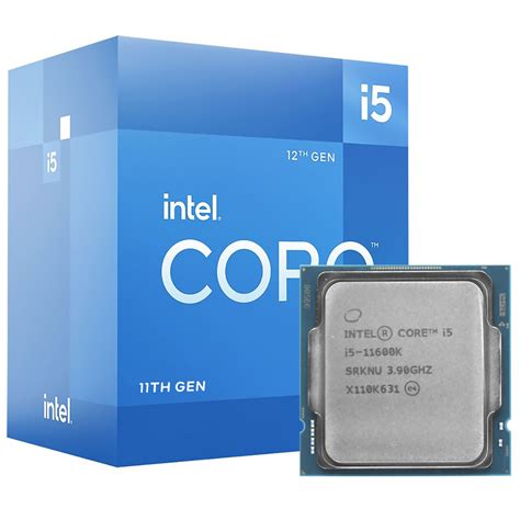 Processador Intel Core I5 11600k Socket Lga 1200 39ghz 12mb No