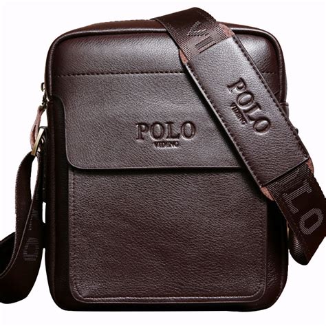 Buy Men Designer Mens Bag Fashion Brand Pu Leather