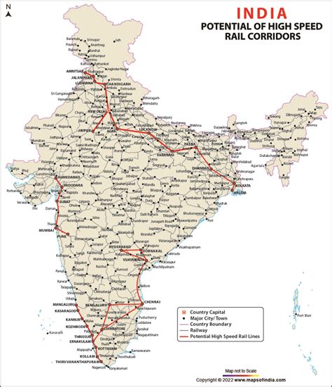 High Speed Rail Corridors Bullet Train Network