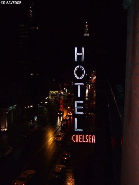 New York Neon Hotel Neon The Chelsea Hotel Neon Chelsea Hotel Hotel