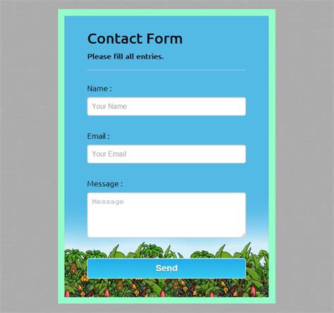 Form Styling With Htmlcss3 Formget