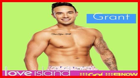 grant love island australia 2018 cast who is grant crapp all the details following tayla damir