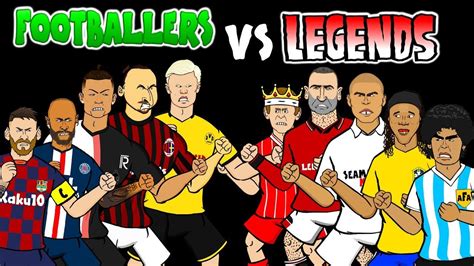 442oons Review Footballers Vs Legends Cartoons Youtube