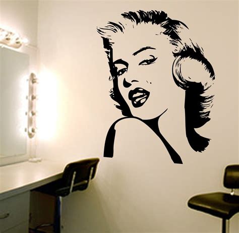 Marilyn Monroe Wall Art Decal Wall Decals Wall Stickers Wall