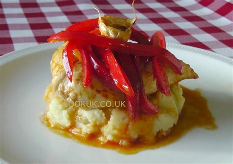 Add 4 teaspoons of smoked paprika and top. Spanish Chicken and Mashed Potato