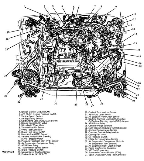 1965 lincoln engine diagram