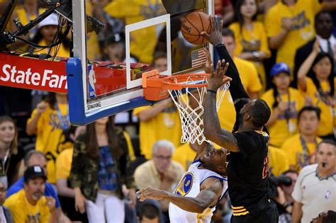 Every Photo We Could Find Of Lebron Blocking Shots In The Finals Nba