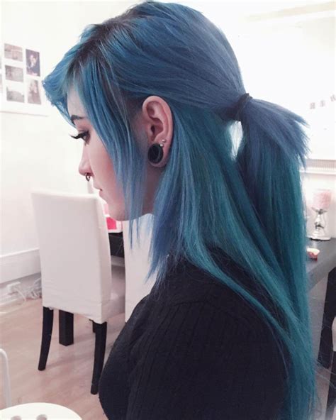 21 blue hair ideas that you ll love ninja cosmico