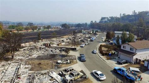 California Wildfire Evacuees Return Home Find Charred Ruins