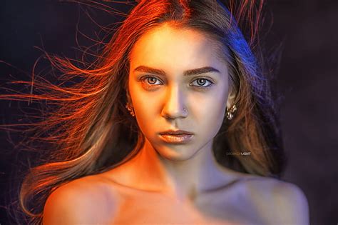 Girl Face Portrait Alexander Drobkov Light Zavarzin Angelica Hd