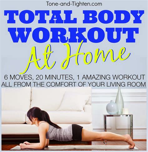 Quick At Home Total Body Workout Total Body Workout Body Workout At