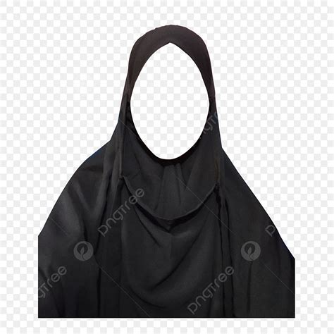 Templat Muslim Hijab Hitam Gadis Jilbab Hijab Lucu Remaja Png Transparan Clipart Dan File Psd