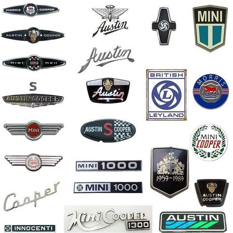 Premium Classic Mini Logo Metal Sign Hand Finished Wall Motor Sport