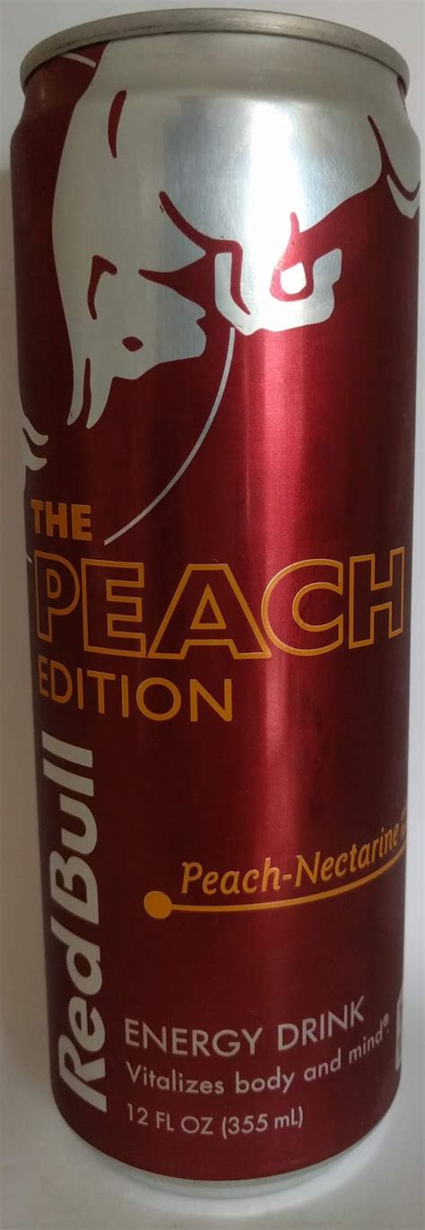 Caffeine King Red Bull The Peach Edition Energy Drink Review