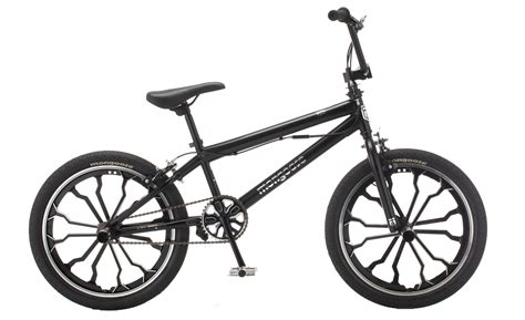 Mongoose Rebel Kids Bmx Bike 20 Inch Mag Wheels Ages 7 13 Black