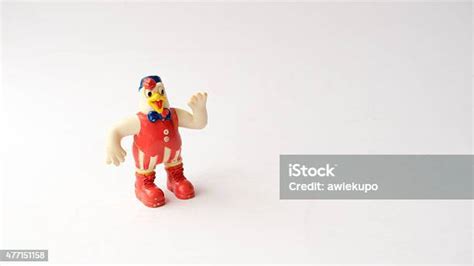 Studio Shot Of Kfc Chicky Mascot Figurine Stock Photo Download Image