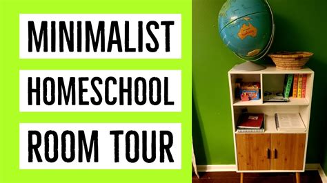 Minimalist Homeschool Room Tour Do You Actually Need A Homeschool