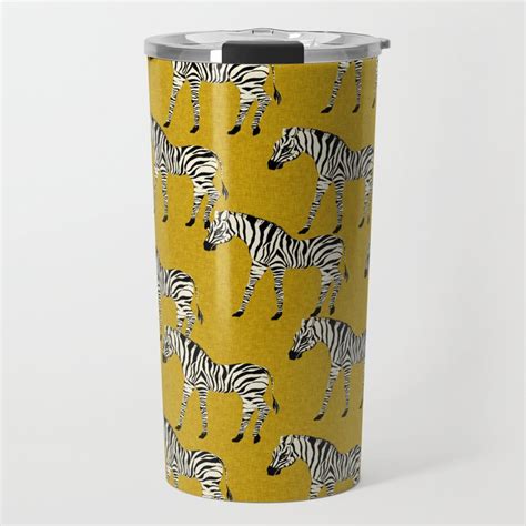 Zebra Zebra Pattern Yellow Golden Yellow Ochre Animals Nature