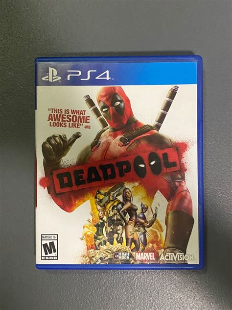 Deadpool Ps4 Game Video Gaming Video Games Playstation On Carousell